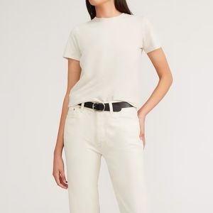 Classic White Short Sleeve Tee